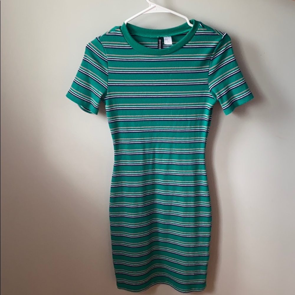 Forever 21, body con, striped dress